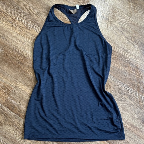 Athleta Tops - Athleta Navy Racerback Tank